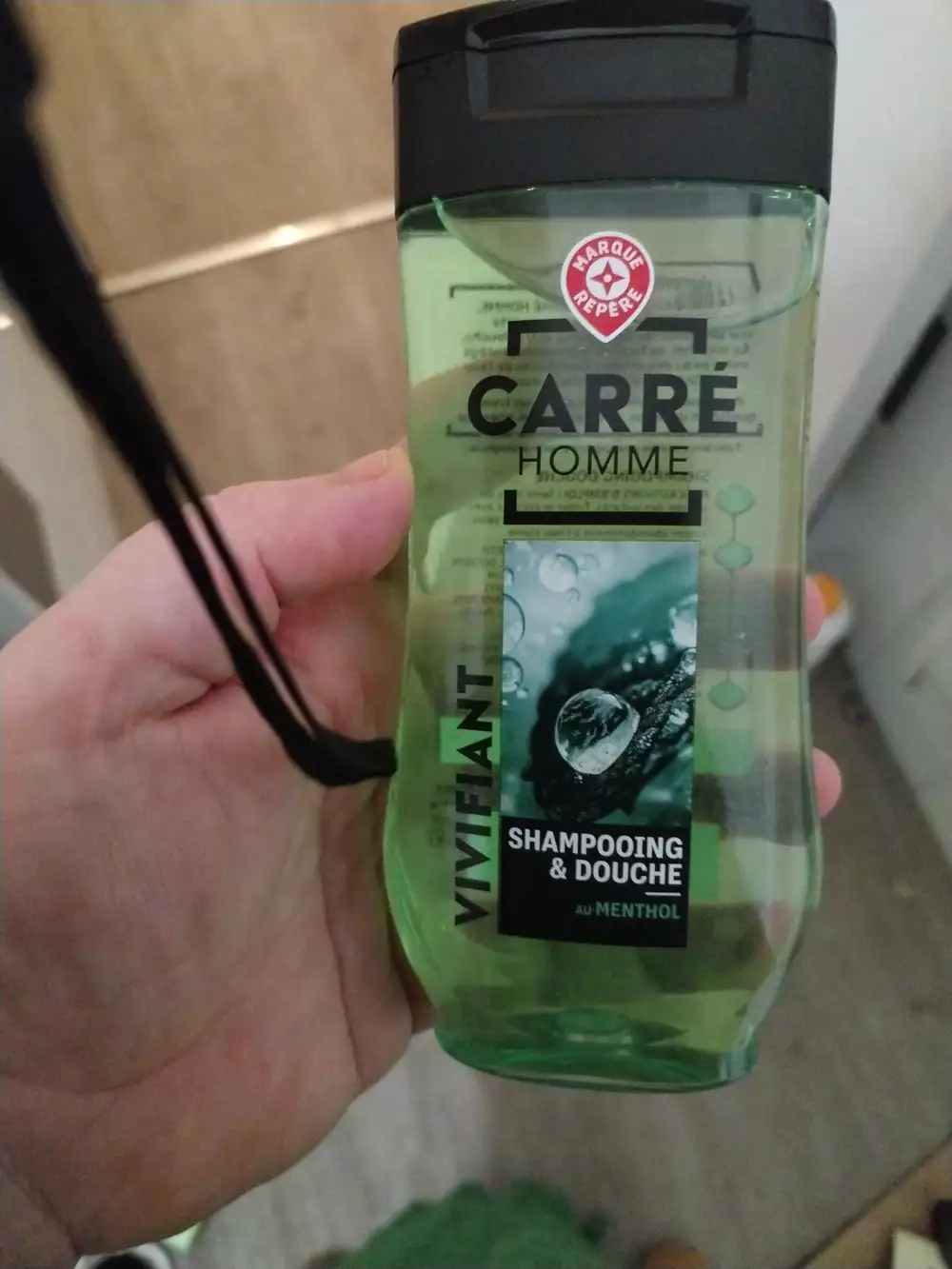 E.LECLERC - Carré homme - Shampooing & douche menthol  vivifiant