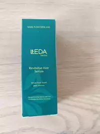 LEDA - Sérum éclat lissant pour cheveux