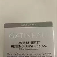 GATINEAU - Age benefit - Crème visage régénérante