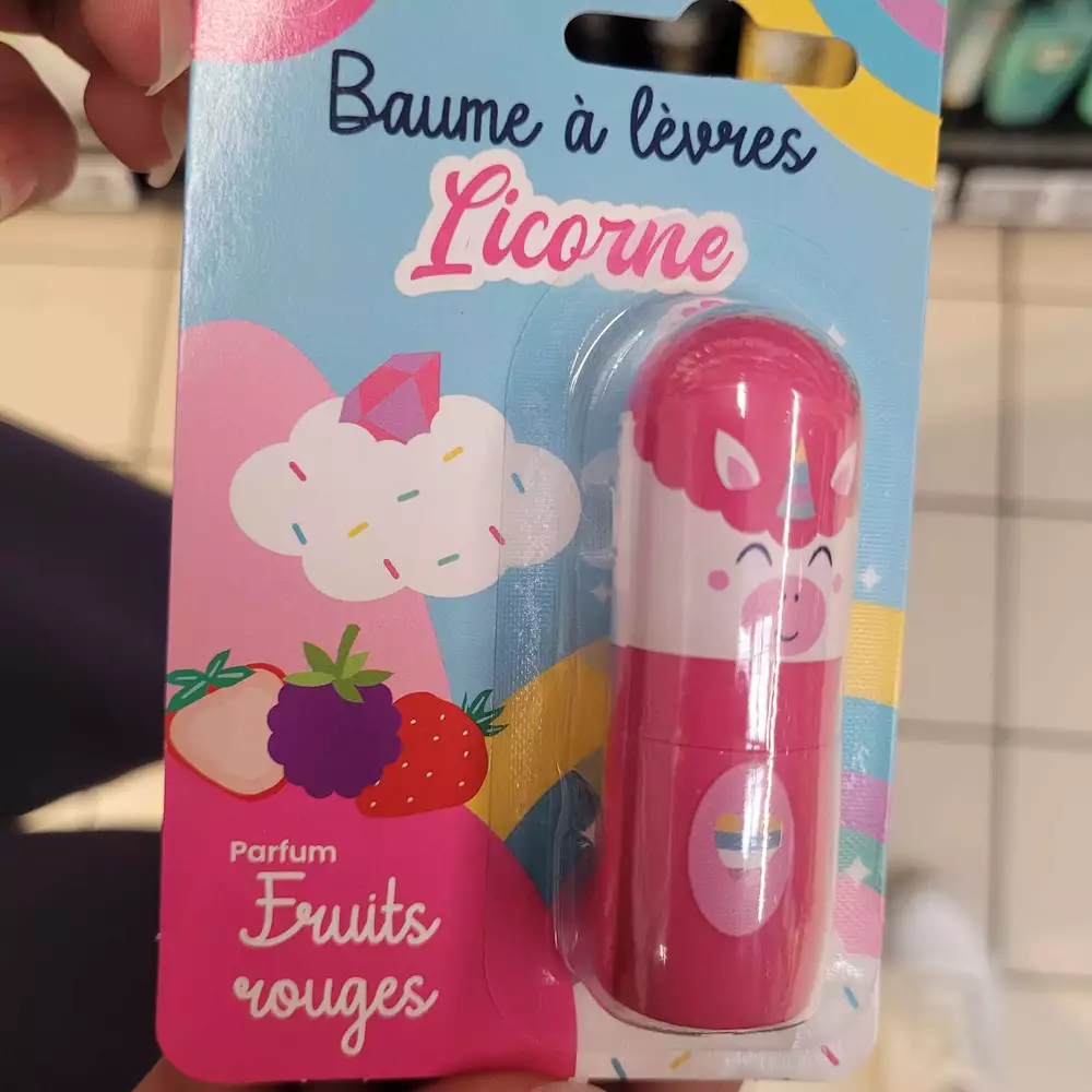 LICORNE - Baume à lèvres parfum fruits rouges