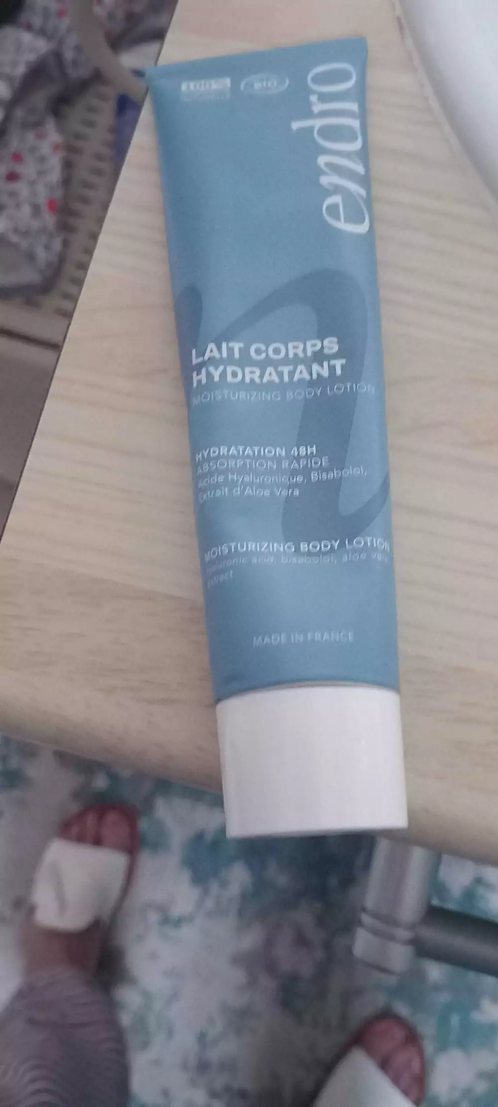 ENDRO - Lait corps hydratant 48h