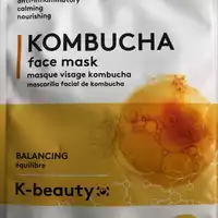 K-BEAUTY - Masque visage kombucha
