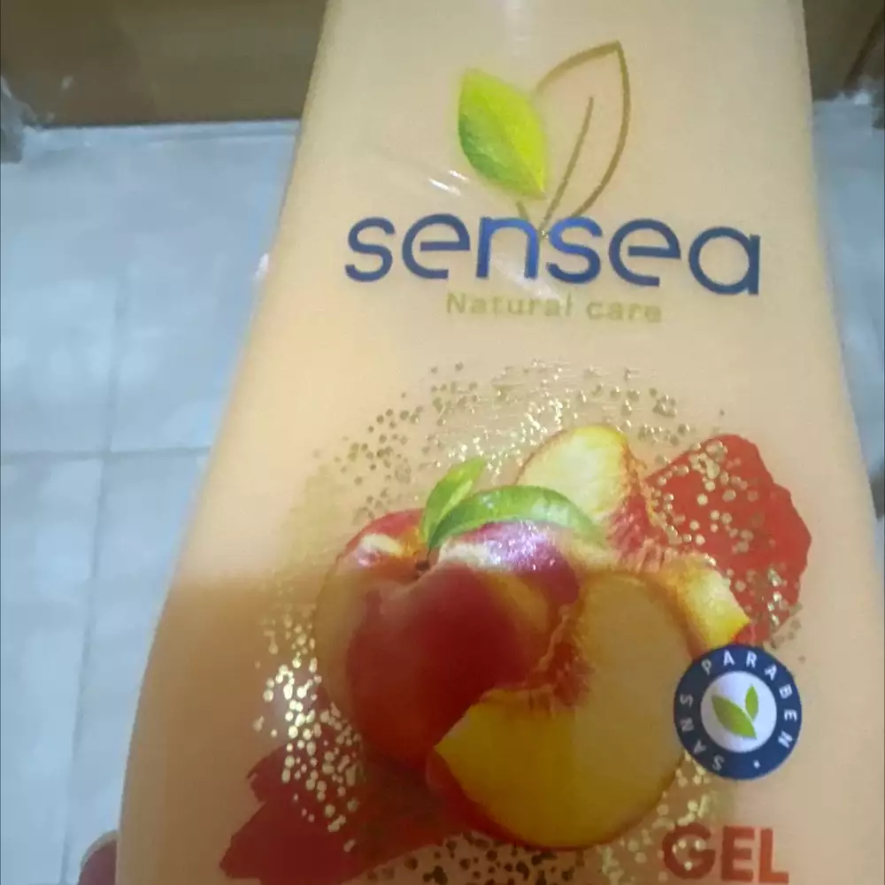 SENSEA - Douche ensoleillée - Gel douche pêche de vigne