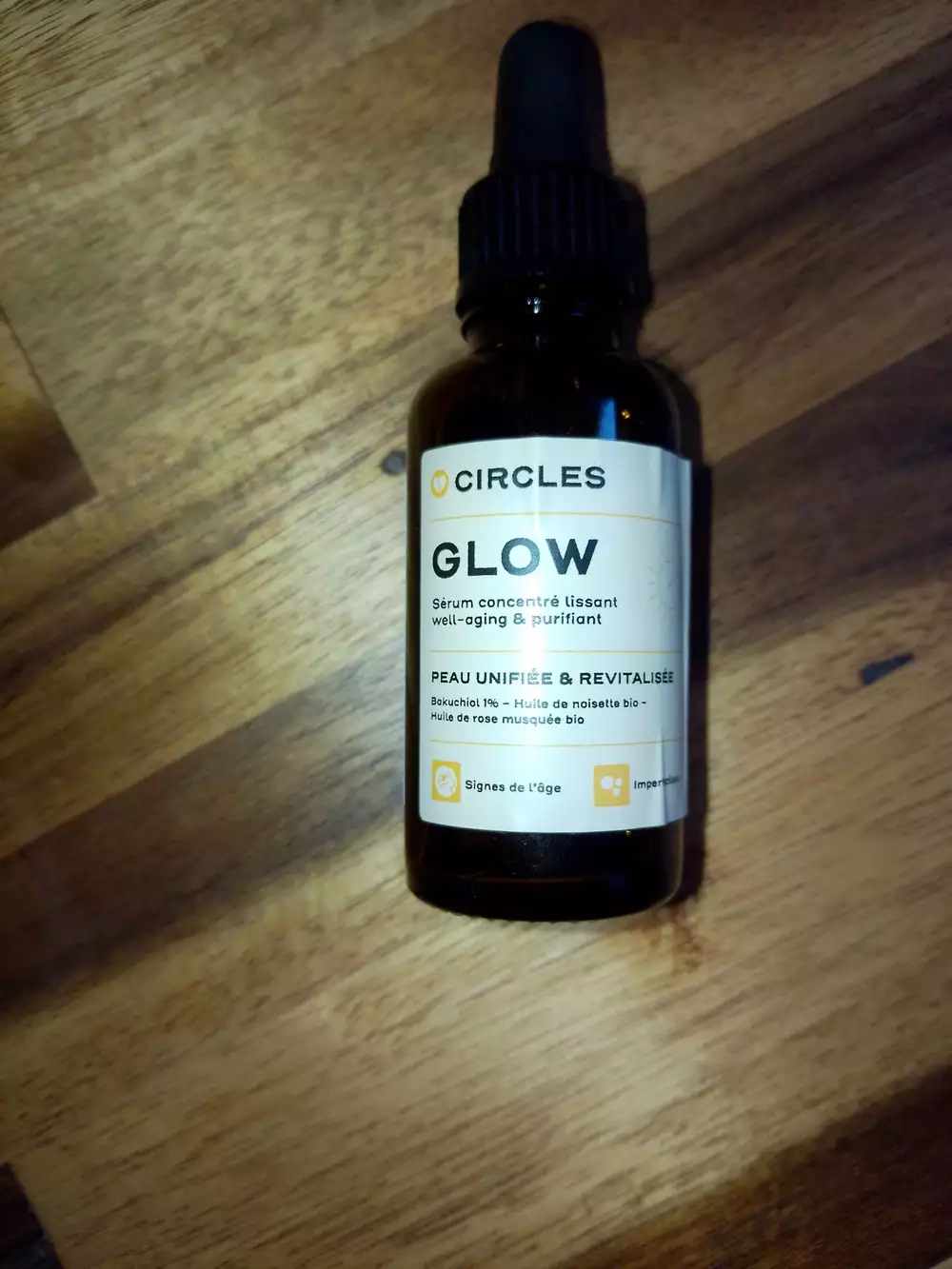 CIRCLES - Glow - Sérum concentré lissant well-aging & purifiant