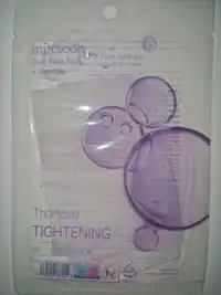 MIXSOON - Thursday tightening - Daily mask pack