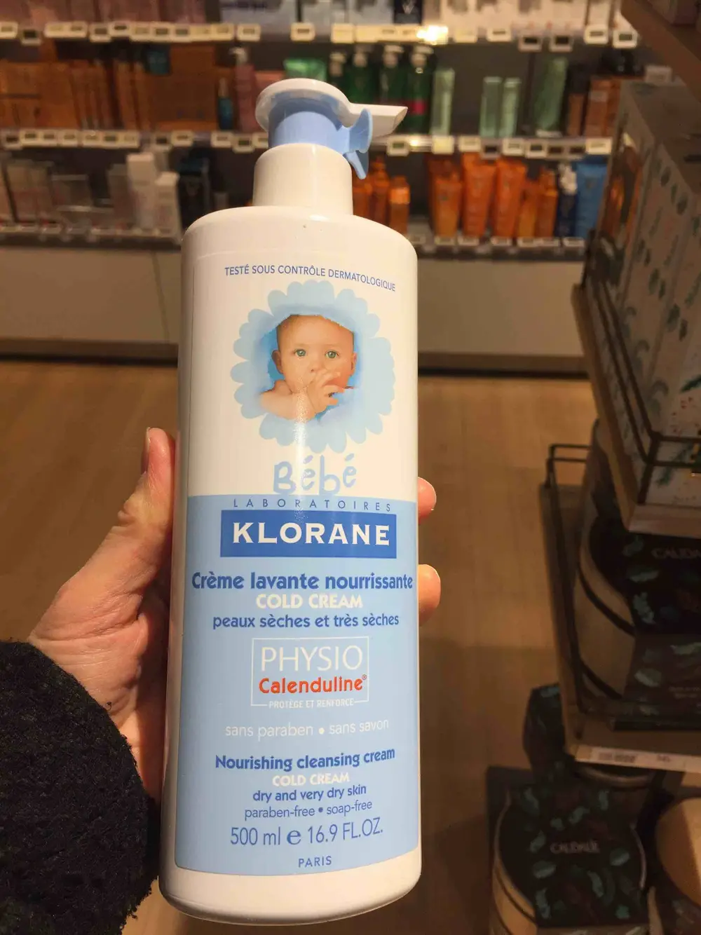 KLORANE - Bébé - Crème lavante nourrissante cold cream