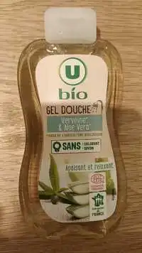 U BIO - Gel douche verveine et aloé vera bio