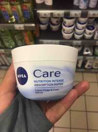 NIVEA - Care nutrition intense - Crème visage & corps