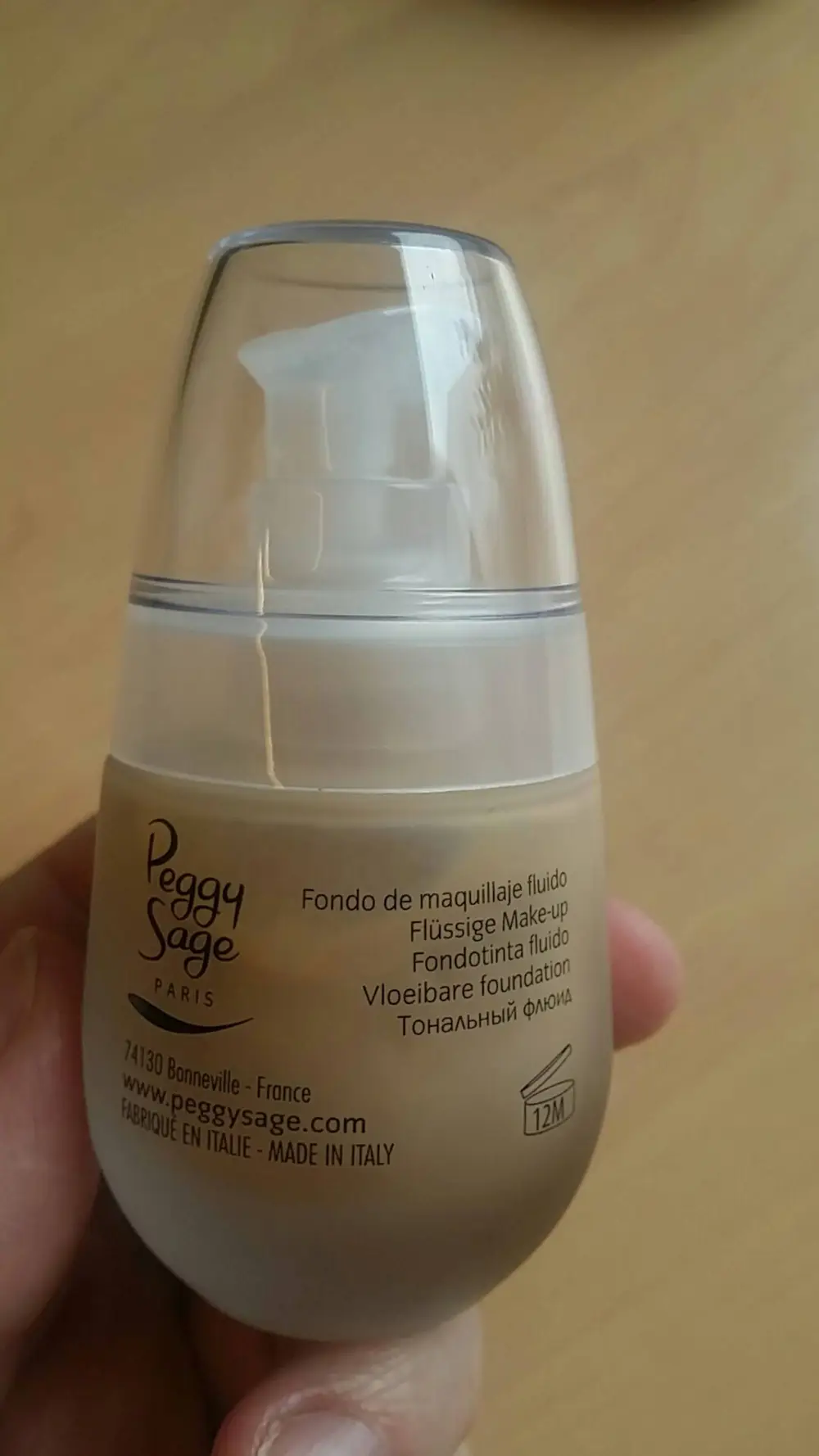 PEGGY SAGE - Fond de teint fluide spf 15