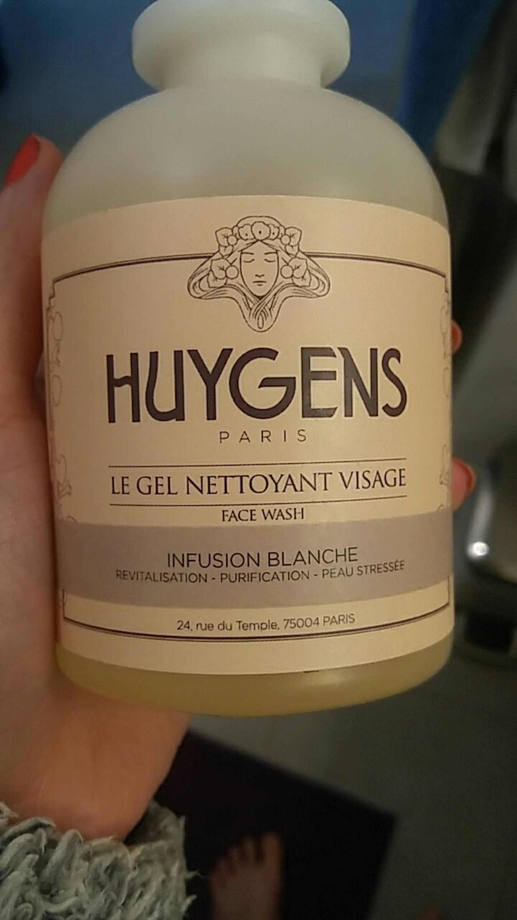 HUYGENS - Le gel nettoyant visage infusion blanche