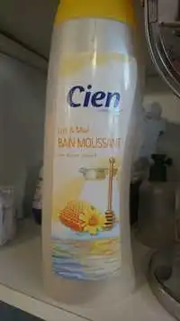 CIEN - Bain moussant - Lait et miel