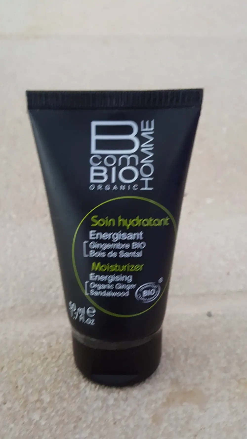 B COM BIO - Homme - Soin hydratant énergisant bio