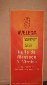 WELEDA - Huile de massage à l'arnica - Préparation et récupération sportives