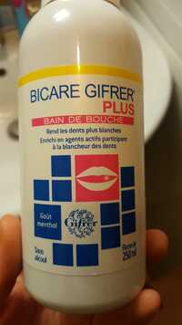 GIFRER - Bicare plus - Bain de bouche goût menthol