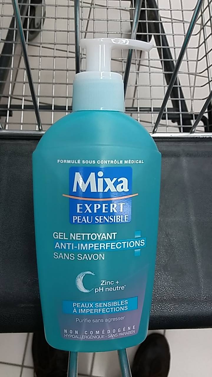 MIXA - Expert peau sensible gel nettoyant