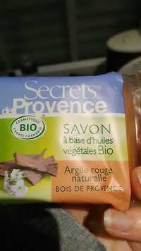 SECRETS DE PROVENCE - Mon savon douceur à l'argile rouge