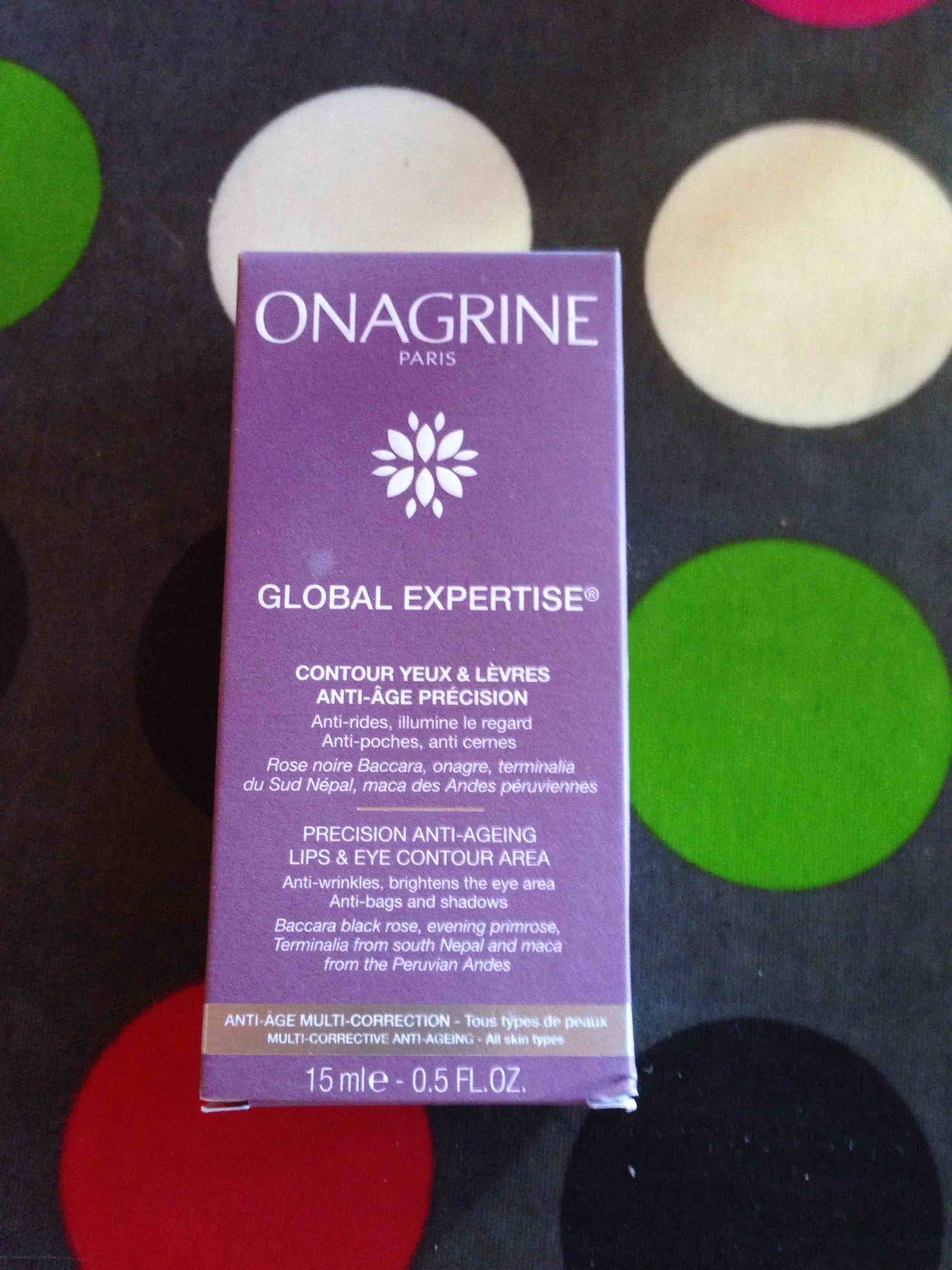 ONAGRINE - Global expertise - Contour yeux & lèvres anti-âge précision