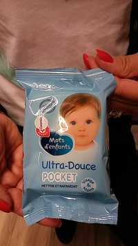 MOTS D'ENFANTS - Ultra-douce pocket lingettes