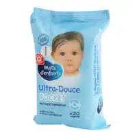 MARQUE REPÈRE - Lingettes bébé pocket x 20