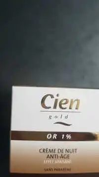 CIEN - Gold - Crème de nuit anti-âge