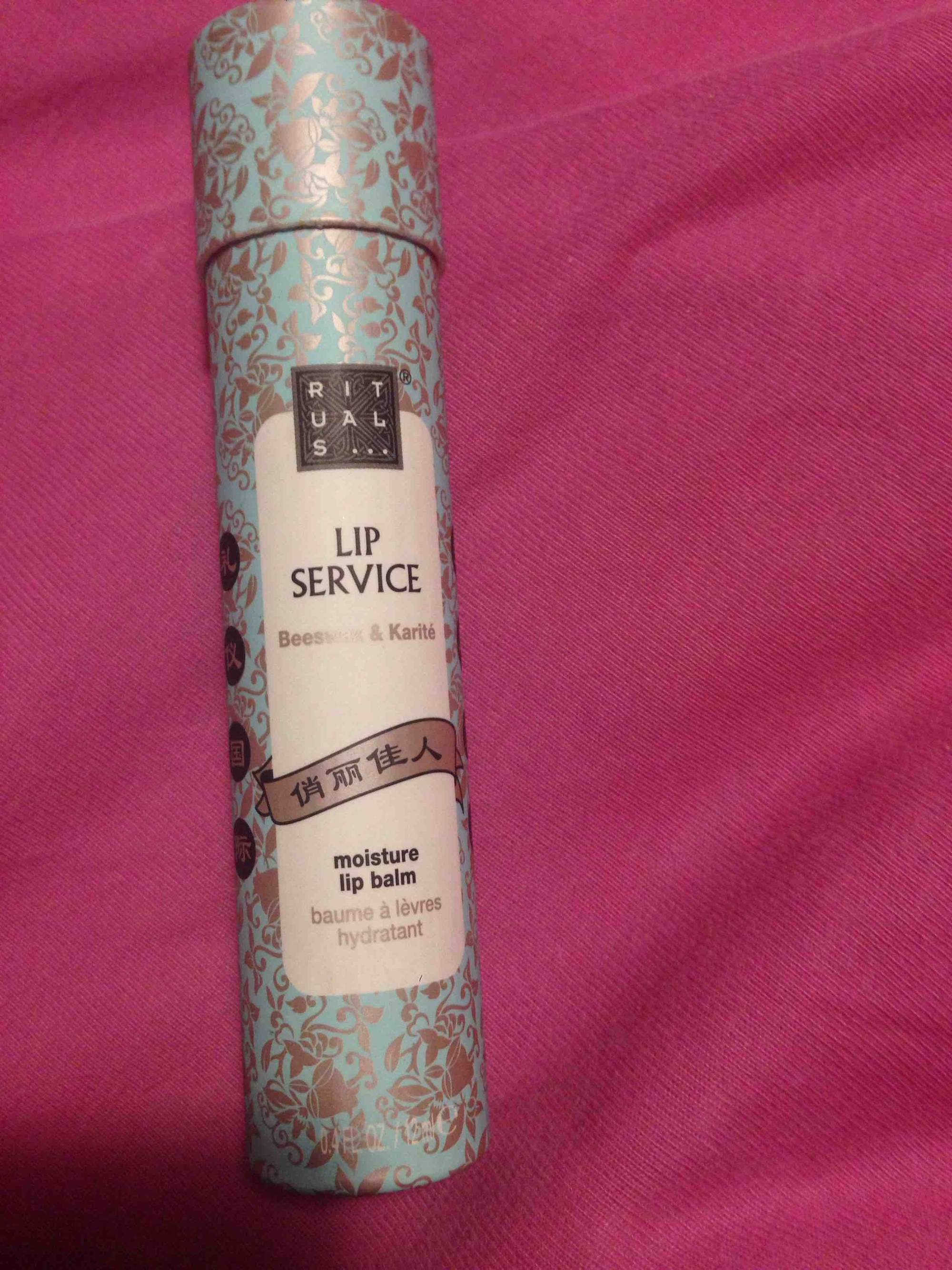 RITUALS - Lip service - Baume à lèvres hydratant