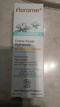 FLORAME - Hydratation - Crème visage hydratante