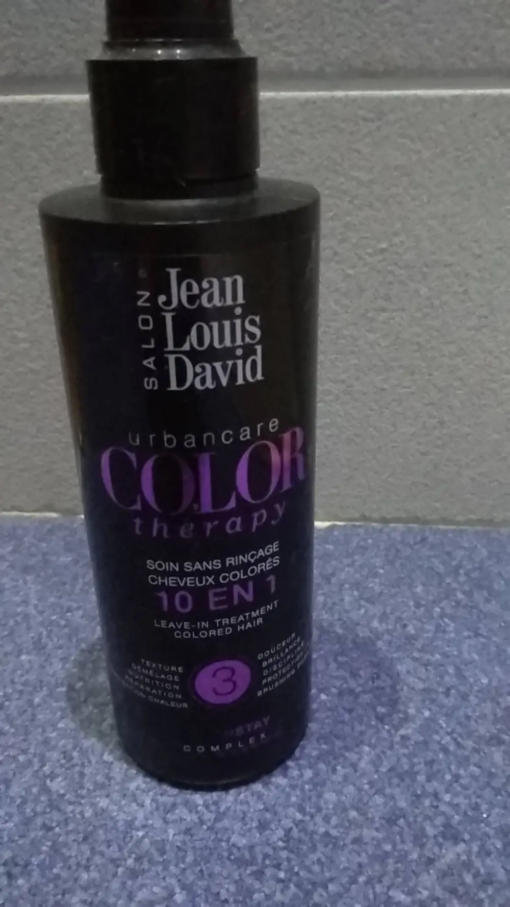 JEAN LOUIS DAVID - Urbancare color therapy - Soin sans rinçage 10 en 1