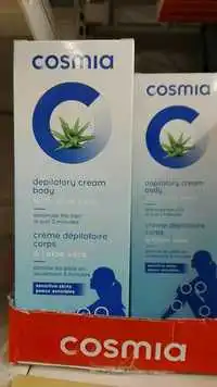 COSMIA - Crème dépilatoire corps à l'aloe vera