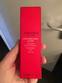 SHISEIDO - Synchro skin glow - Teint fluide éclat SPF 20