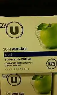 BY U - Soin anti-âge de nuit à l'extrait de pomme