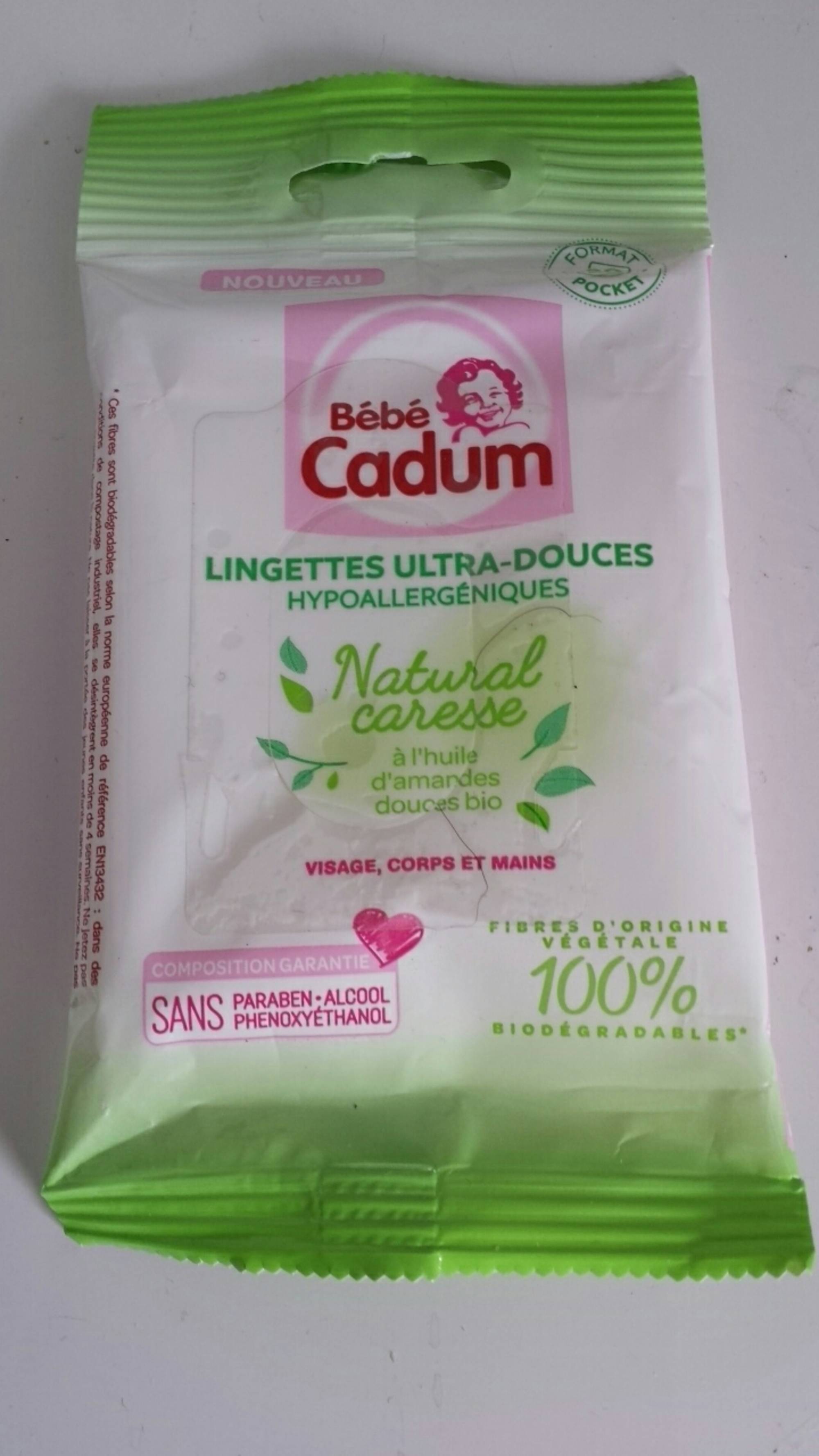 CADUM - Bébé Cadum - Lingettes ultra-douces
