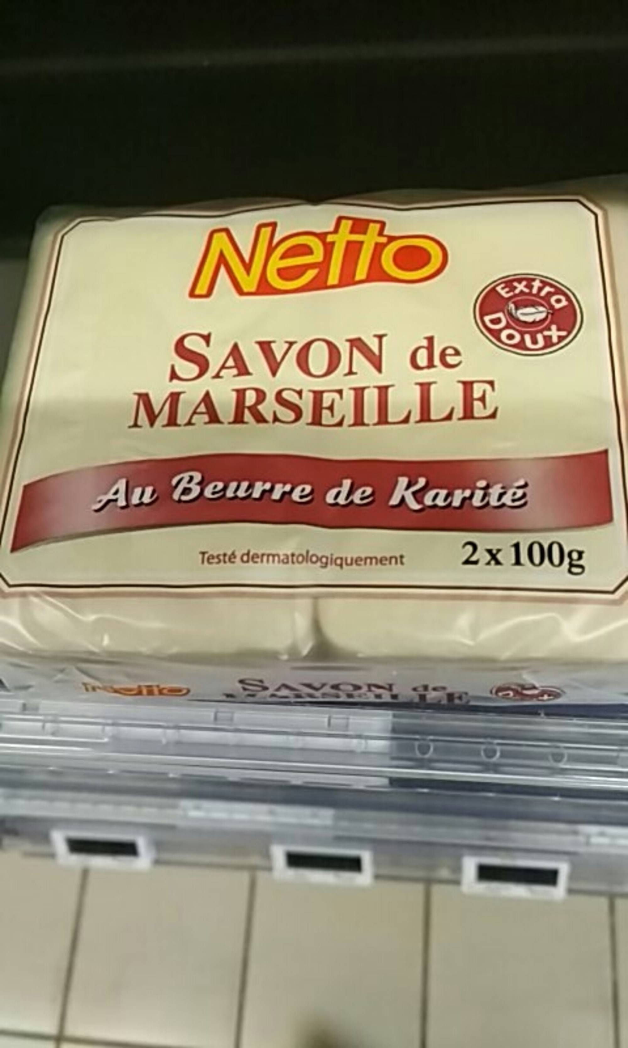 NETTO - Savon de Marseille au beurre de karité