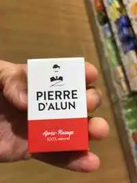 PIERRE D'ALUN - Après rasage 100% naturel