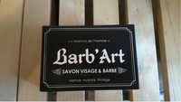 BARB'ART - Verveine karité - Savon visage & barbe