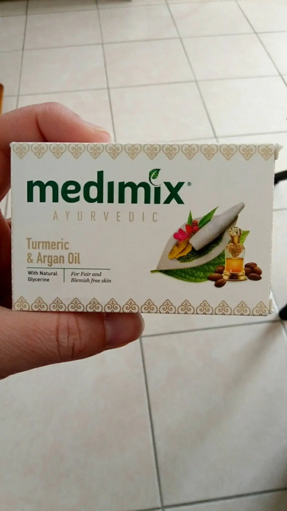 MEDIMIX - Ayurvedic turmeric & argan oil - Savon