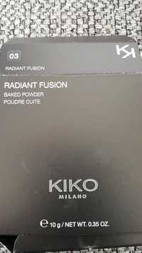 KIKO - Radiant fusion - Poudre cuite 03