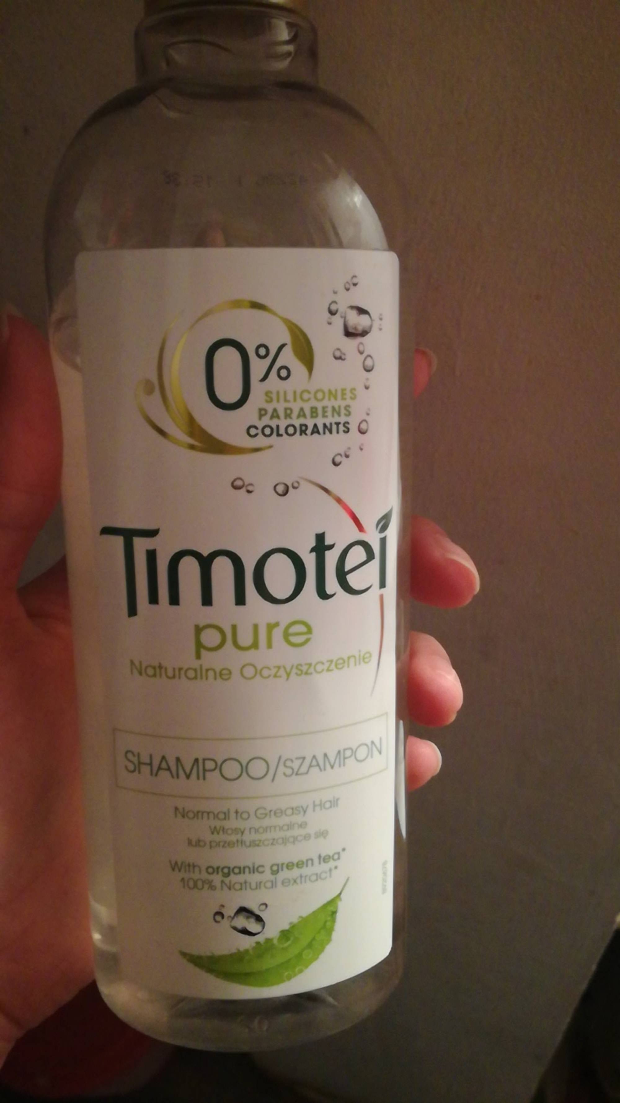 TIMOTEI - Pure - Shampoo with organic green tea