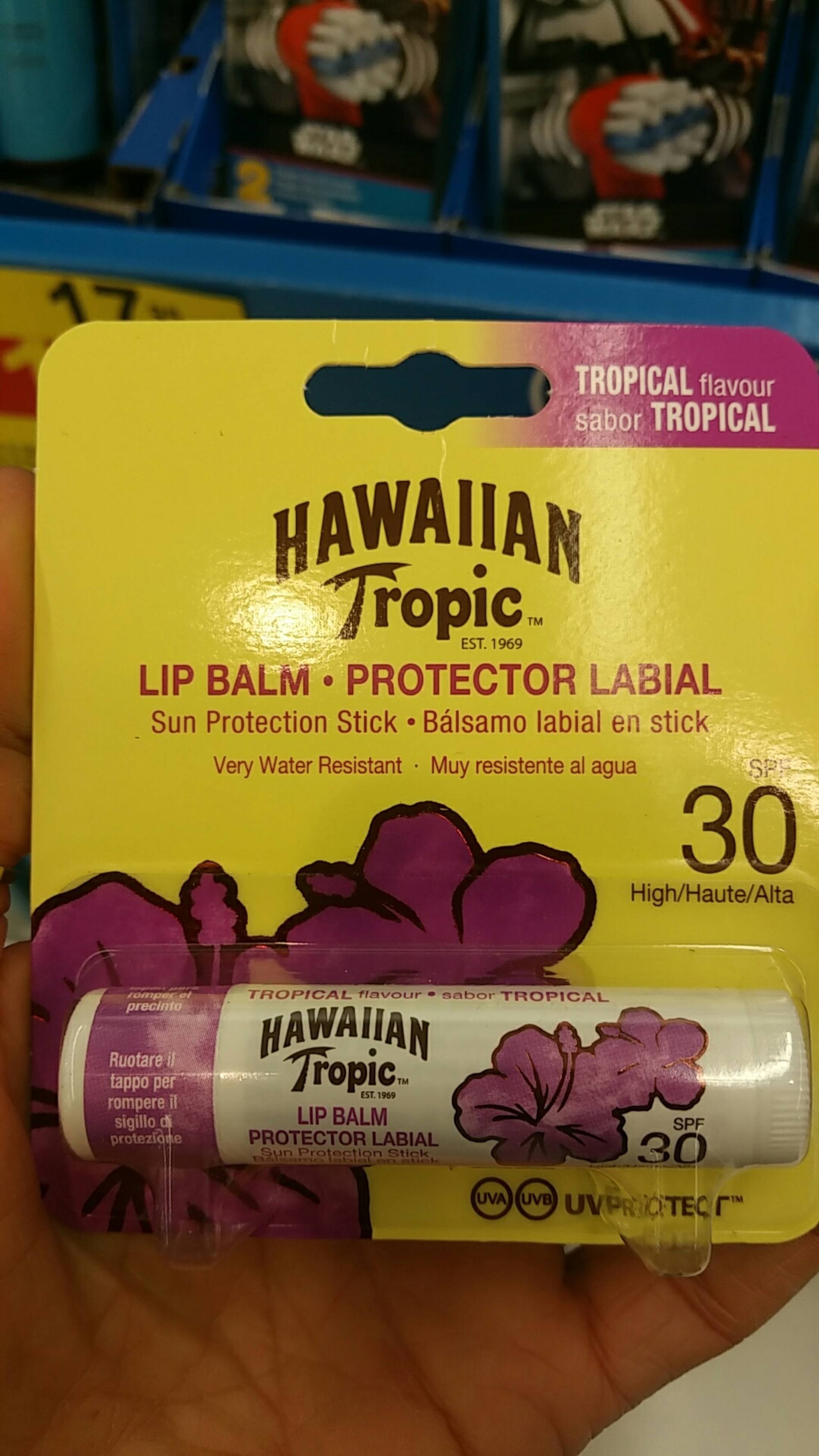HAWAIIAN TROPIC - Lip balm - Protector labial spf 30
