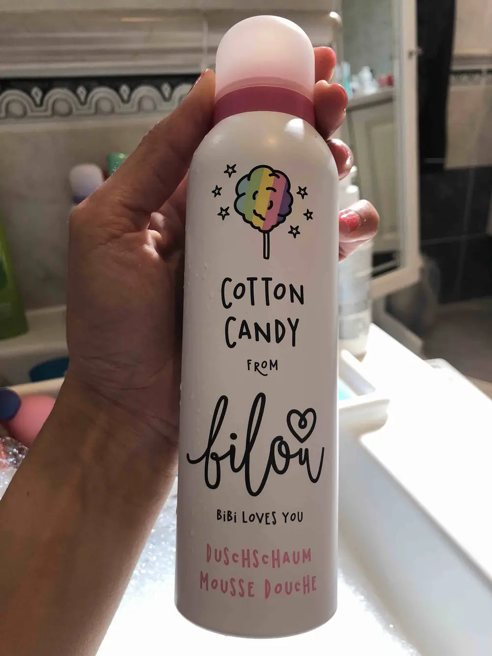 BILOU - Cotton candy - Mousse douche