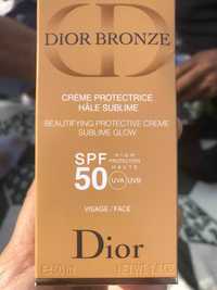 DIOR - Dior bronze - Crème protectrice hâle sublime SPF 50 