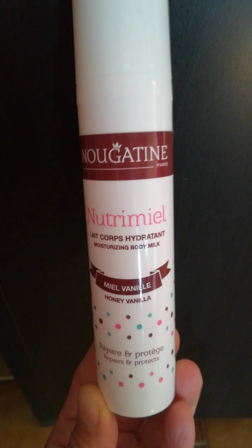 NOUGATINE PARIS - Nutrimiel - Lait corps hydratant Miel Vanille