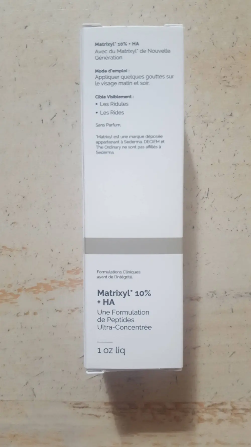 THE ORDINARY - Matrixyl 10% + ha - Anti-rides