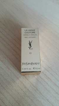 YVES SAINT LAURENT - La laque couture - Nail lacquer 61