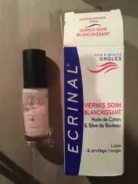 ECRINAL - Vernis soin blanchissant