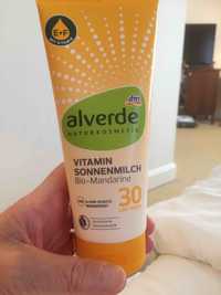 ALVERDE - Vitamin sonnenmilch lsf 30 hoch bio