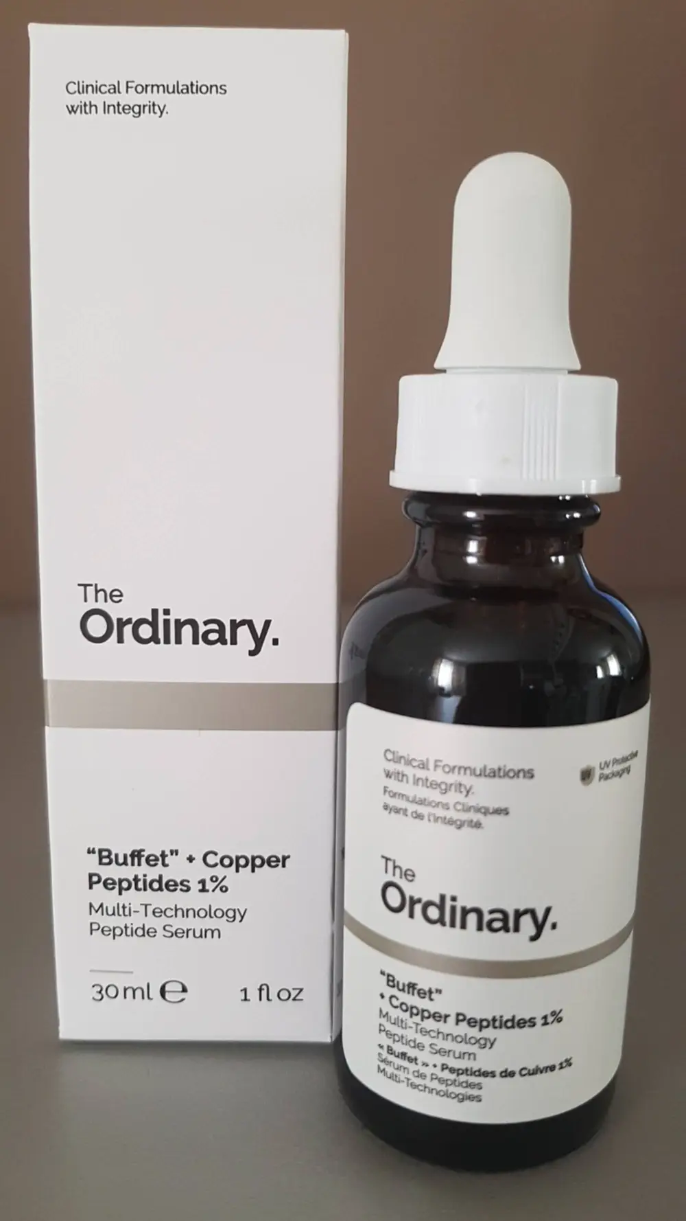 THE ORDINARY - Buffet + copper peptides 1% - Multi technology peptide Serum