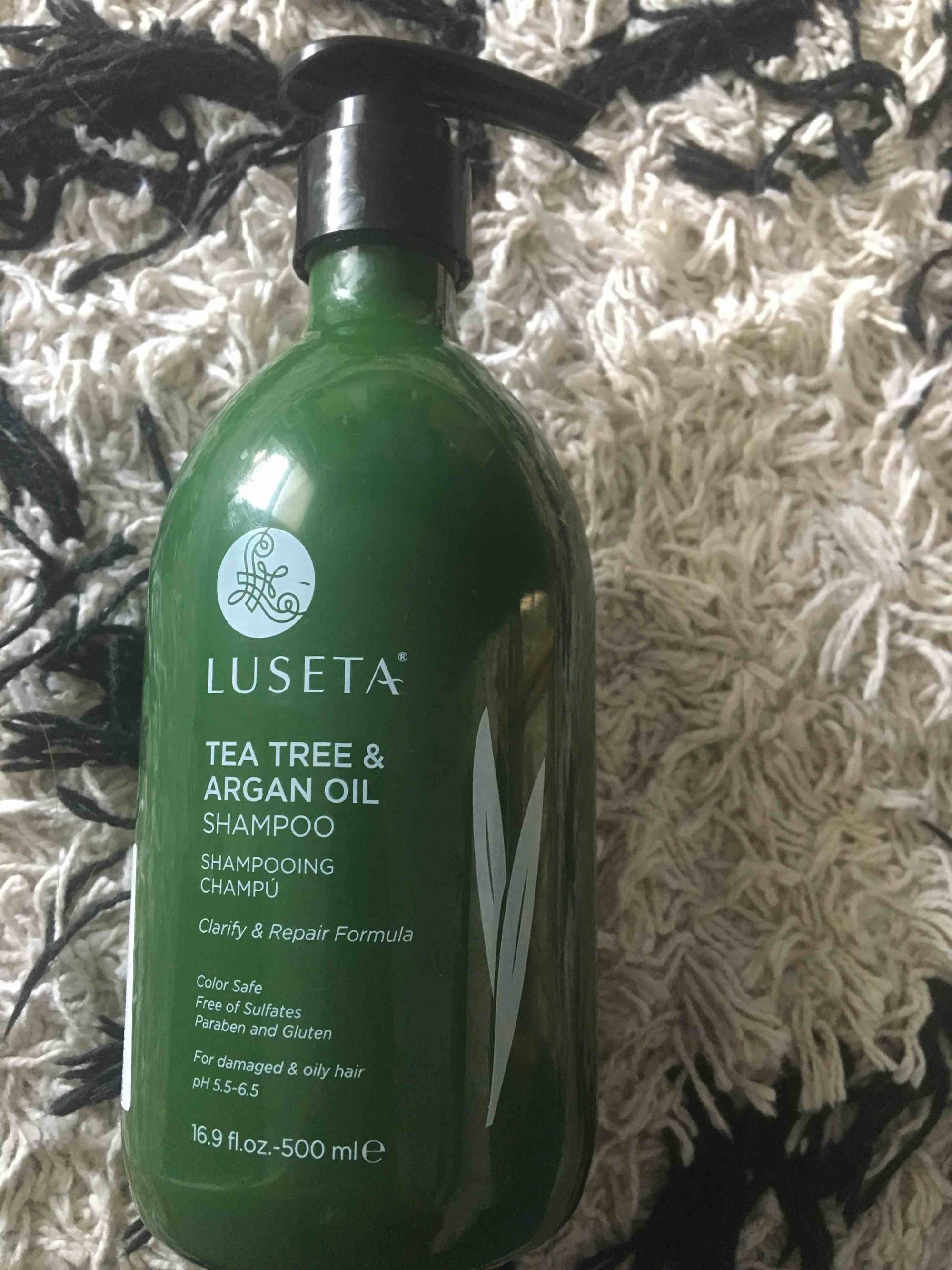 LUSETA - Tea tree & argan oil - Shampoo