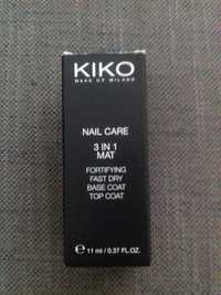 KIKO - Nail care 3 in 1 mat - Base coat