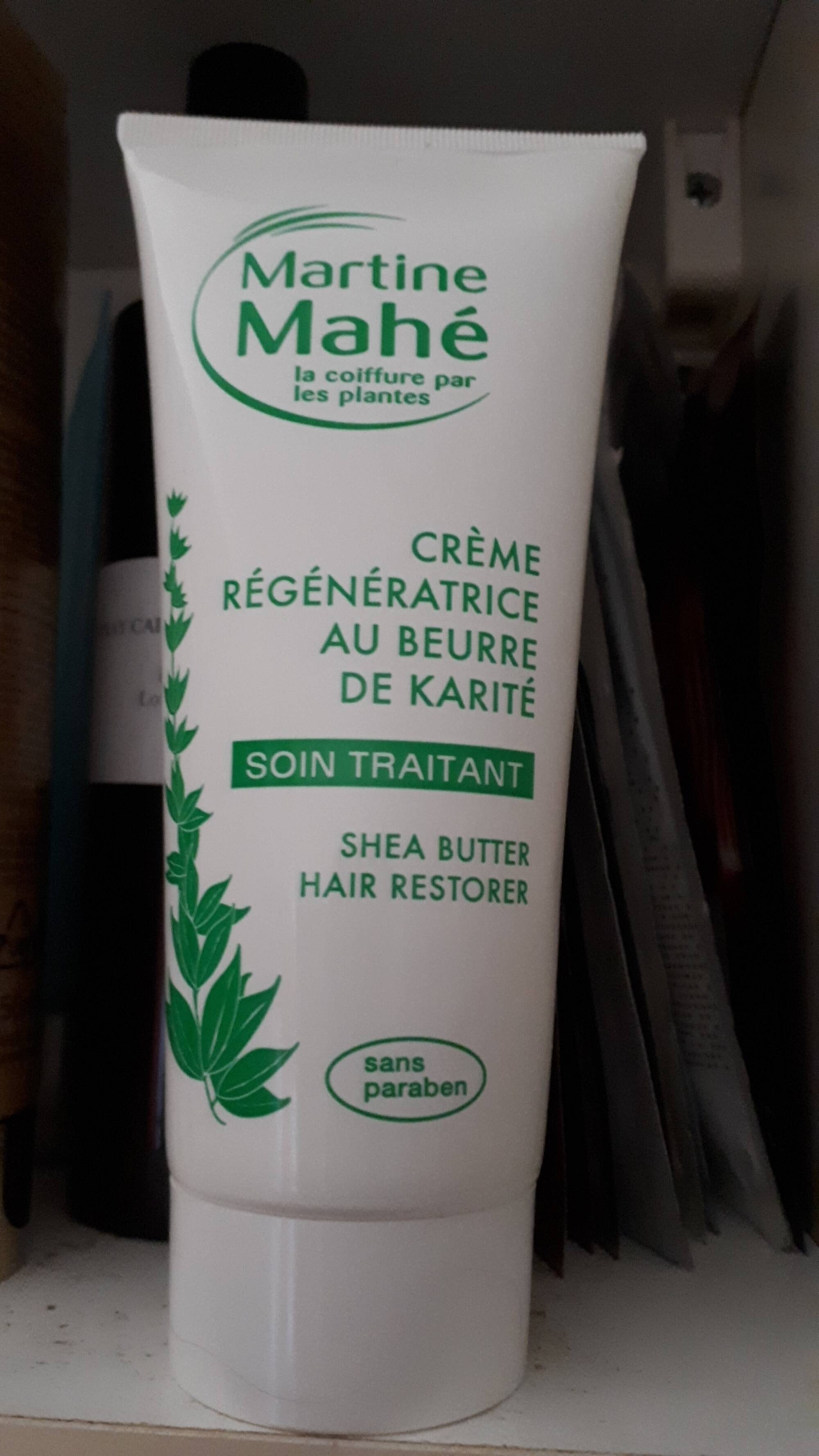 MARTINE MAHÉ - Soin traitant - Crème régénératrice au beurre de karité