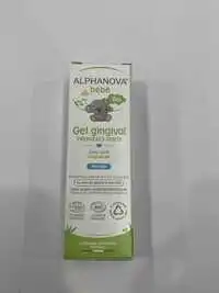 ALPHANOVA - Gel gingival premières dents - Bébé 